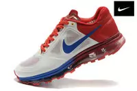 nike air max 2012 new max breathe cool blance rouge blue